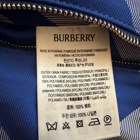 Burberry ss23 blue jacket / coat men’s. - Picture 7 of 9